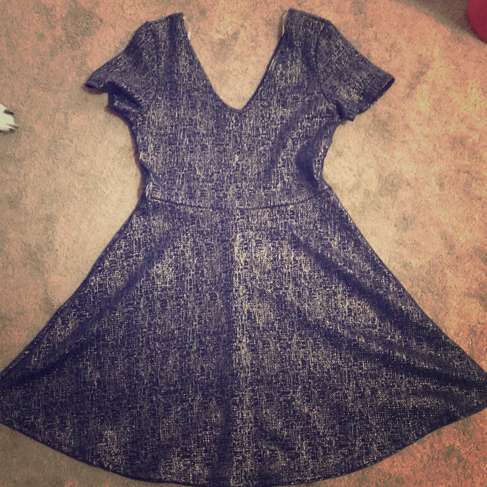 Blue/Gold Dress